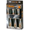 Beta 944BX/D6 Chiavi a Bussola Esagonale Profonda Tipo Lungo con Impugnatura Bimateriale, 6 Pezzi, Ideali per Serrare e Allentare Viti