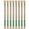 Tessera Bio Products Q0821CWFSC - Cannuccia di carta rigida, dritta, confezione da 1/1, multicolore, diametro 0,8 cm, lunghezza 21 cm, confezione da 500 pezzi