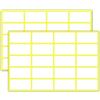 TownStix 500 Pezzi, 40 x 20 mm, Etichette Adesive Bianche