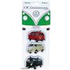 BRISA VW Collection Volkswagen Magneti da frigo/ufficio Campervan T1 Bus design (Set da 3/Veicoli Speciali/Multicolore)