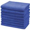 Gryeer Strofinacci in Microfibra, Asciugamani da cucina morbido, super assorbente e privo di lanugine, Confezione da 8, 45 x 65 cm, Palazzo Blu