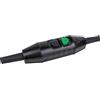 as - Schwabe PRCD-K interruttore automatico personale, tempo di intervento inferiore a 30 ms, per montaggio su cavo, con indicatore di funzionamento, IP55, 230V/16A, Made in Germany, nero, 45400