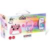Konix Unik Gaming Accessory Pack for Nintendo Switch Console - Headset - Be Funky Controller - Be Princess Cover
