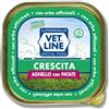 Vetline Vet Line Umido Crescita Agnello e Patate per Cuccioli Puppy VetLine, 150-gr