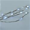 Prequ Catena di Luci 300 Nanoled Bianco Freddo 15 m, Giochi Luce, Timer, a batterie