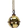 Christmas Decoration Campanella Oro in Metallo - Decorazione Natalizia 18cm