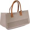Home Living Borsa Feltro Crema 50x26cm
