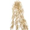 Christmas Decoration Addobbo Floreale Ramo Pendente 110cm Oro Chiaro
