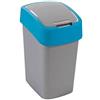 CURVER Cestino FLIP BIN 9L argento/blu