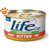 Life Cat Natural Kitten Manzo - Lattina da 85 gr