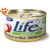 Life Cat Natural Filetti di Pollo con Mela - Lattina da 85 gr