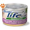 Life Cat Natural "Le Ricette" Pollo con Prosciutto di Pollo - Lattina da 150 gr