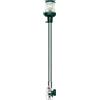 OSCULATI ASTA INOX FANALE 360° NERO ABBATTIBILE 60CM FINO A 20 MT LUCI DI VIA