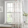 Dreams & Drapes Tenda a pannello in voile con passanti superiori, 140 x 182 cm, multicolore