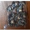 Egyp Dado a 10 facce Bianco trasparente