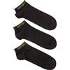 Emporio Armani - Confezione da tre calzini alla caviglia in misto cotone