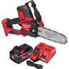 Milwaukee M18 FHS20-552 - ELETTROSEGA BRUSHLESS DA POTATURA CON BARRA E CATENA DA 20 CM PER TAGLIO LEGNA CON BATTERIA M18 FUEL - MILWAUKEE