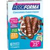 Pesoforma Barrette Cioccolato al Latte, Pasti sostitutivi dimagranti, SOLO 233 Kcal, Ricco in proteine, 6 pasti