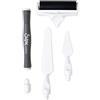 Sizzix Set di attrezzi artigianali, spatola e rullo Brayer Roller, Set per pittura per paste, colori, colori acrilici ad olio e altro