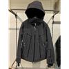 EA7 Bomber Jacket Black Inserti Gommati Nero Donna