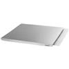 Gimetal Spianatoio/tagliere in acciaio gimetal con antiscivolo e bordo, 49x47 cm