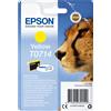 EPSON CARTUCCIA EPSON ORIGINALE GIALLO T0714 SERIE GHEPARDO - EPSON - C13T07144012