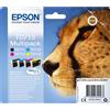 EPSON MULTIPACK 4 CARTUCCE INCHIOSTRI ORIGINALI EPSON T0715 SERIE GHEPARDO NERO + COLORI - EPSON - C13T07154012
