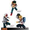 BANPRESTO BRAVEGRAPH Full Set 3 Pcs - DEKU BAKUGO SHOTO - MY HERO ACADEMIA MHA BANPRESTO