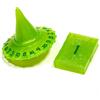 PolyHero Dice PolyHero Wizard - Set da 2 Dadi a Facce Miste - Acid Splash