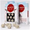 Q Workshop - Set 7 Dadi Japanese Dice Set - Last Words Stone