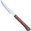 Arcos Coltelleria da Tavola - Coltello Bistecca Coltello Tavola - Lama Acciaio Inossidabile Nitrum 110 mm - Manico Legno Compresso Colore Marrone