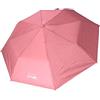 Sterntaler Ombrello tascabile unisex per bambini, tinta unita, per bambini, con logo riflettente, rosa, Colore: rosa., Piccolo, Compatto