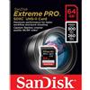 SanDisk Extreme pro SDXC 64gb UHS II card 4k 8k