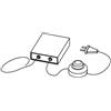 KDLN KUNDALINI driver + dimmer + plug per lampada da parete AZOU - 345-PLUGEU