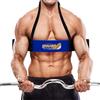 Farabi Sports Farabi Arm Blaster Bicep isolater Bar Tricep Curl Bomber Fitness Gym Training by Farabi (Red)
