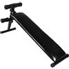 GORILLA SPORTS® Panca Addominali - Regolabile su 3 Livelli, Curl per Gambe, Carico Max: 120 kg - Panca Palestra, Casa, Attrezzi, Macchinari, Sit Up Addominali, Lombari, Dorsali, Allenamento, Fitness