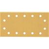 Bosch Professional 10x Carte abrasive Expert C470 con 14 fori (per Legno duro, Vernice su legno, 115x230 mm, Grana 180, accessorio Levigatrice orbitale)