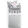 Caleffi 60549 Cotone Disney Fumetto Completo Lenzuola per Singolo Letto, Multicolor