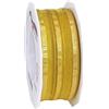 Präsent 504025-634 Nastro con Fiocco, Poliestere, Oro, 40mm-25m