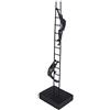 Casablanca modernes Design Casablanca Design Scultura in resina color bronzo nero altezza 43 cm