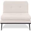 EvergreenWeb Divano Modulare Componibile Pilar Seduta Singola Beige