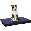 EvergreenWeb Cuccia Cane da interno Sfoderabile PetLove 80x112 No Blu