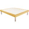 EvergreenWeb Sommier Base Letto 170x190 cm Giallo