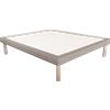 EvergreenWeb Sommier Base Letto 170x190 cm Tortora