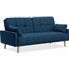 EvergreenWeb Divano Letto Amelie Blu