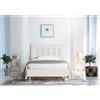 EvergreenWeb Letto Londra Bianco crema 120x190 cm