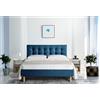 EvergreenWeb Letto Londra Blu 160x190 cm