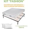 EvergreenWeb Kit rete e materasso FASHION 160x190 cm
