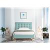 EvergreenWeb Letto Londra Celeste 120x190 cm