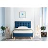 EvergreenWeb Letto Londra Blu 120x190 cm